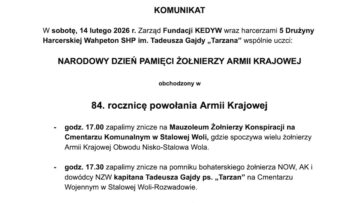 Kolejny zbrodniarz komunistyczny z tytułem „Zasłużony dla miasta Stalowa Wola”